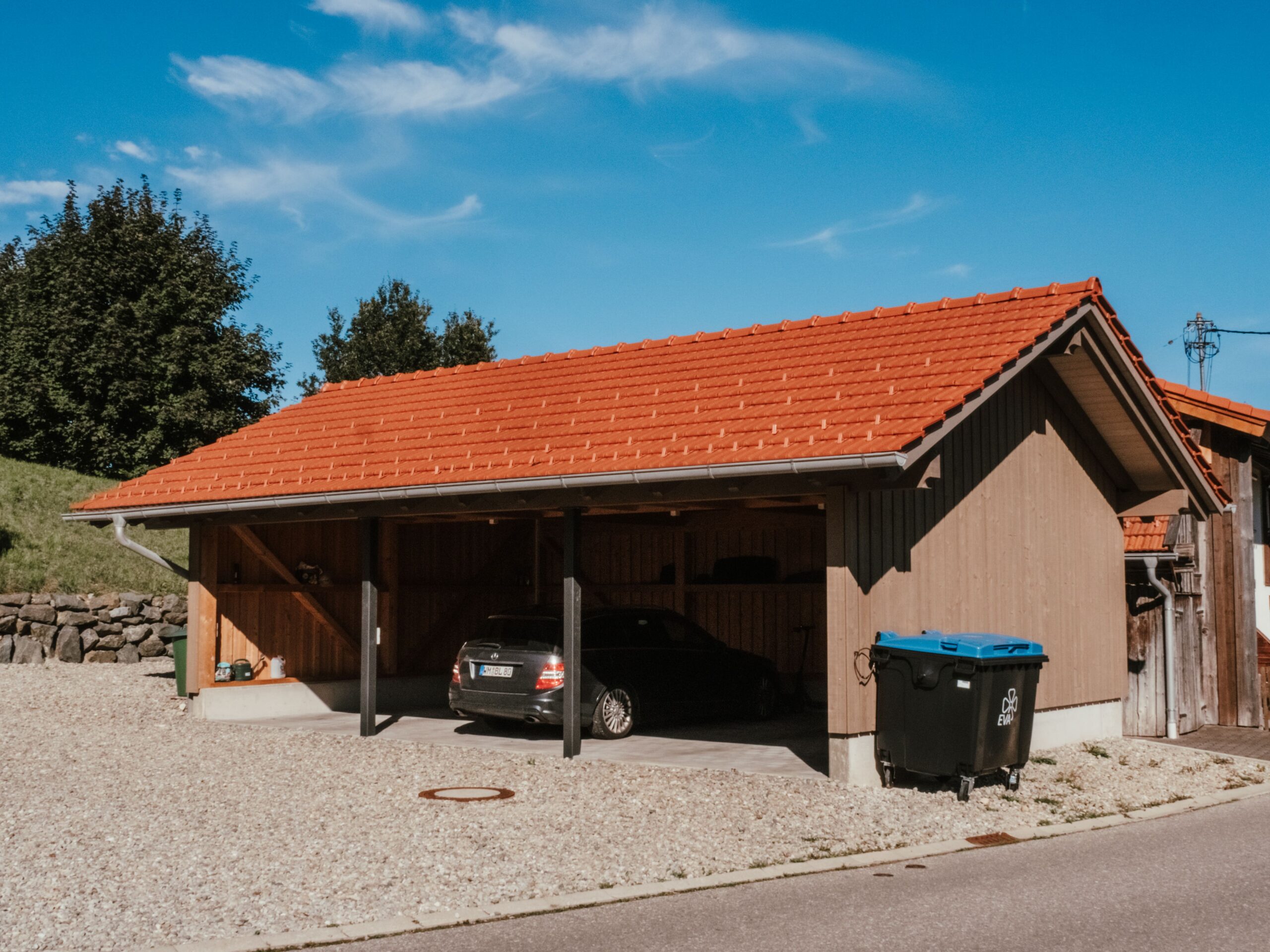 Carport in Hohenfurch